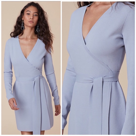 Diane von Furstenberg Knit Wrap Dress - Picture 1 of 9